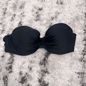 Strapless push up bathing suit